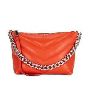 Rebecca Minkoff Edie Maxi Leather Crossbody Bag
